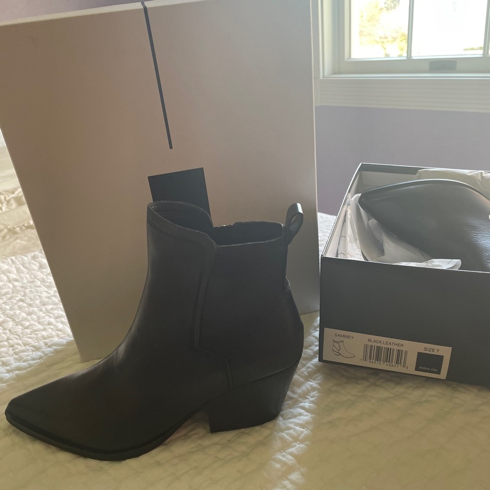 Black booties